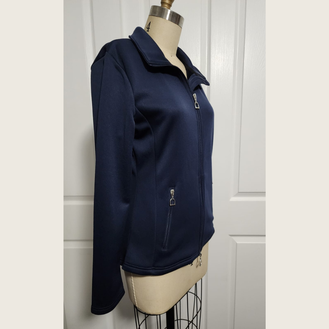 Dressage Queen Dream - Navy Velvet-lined Jacket
