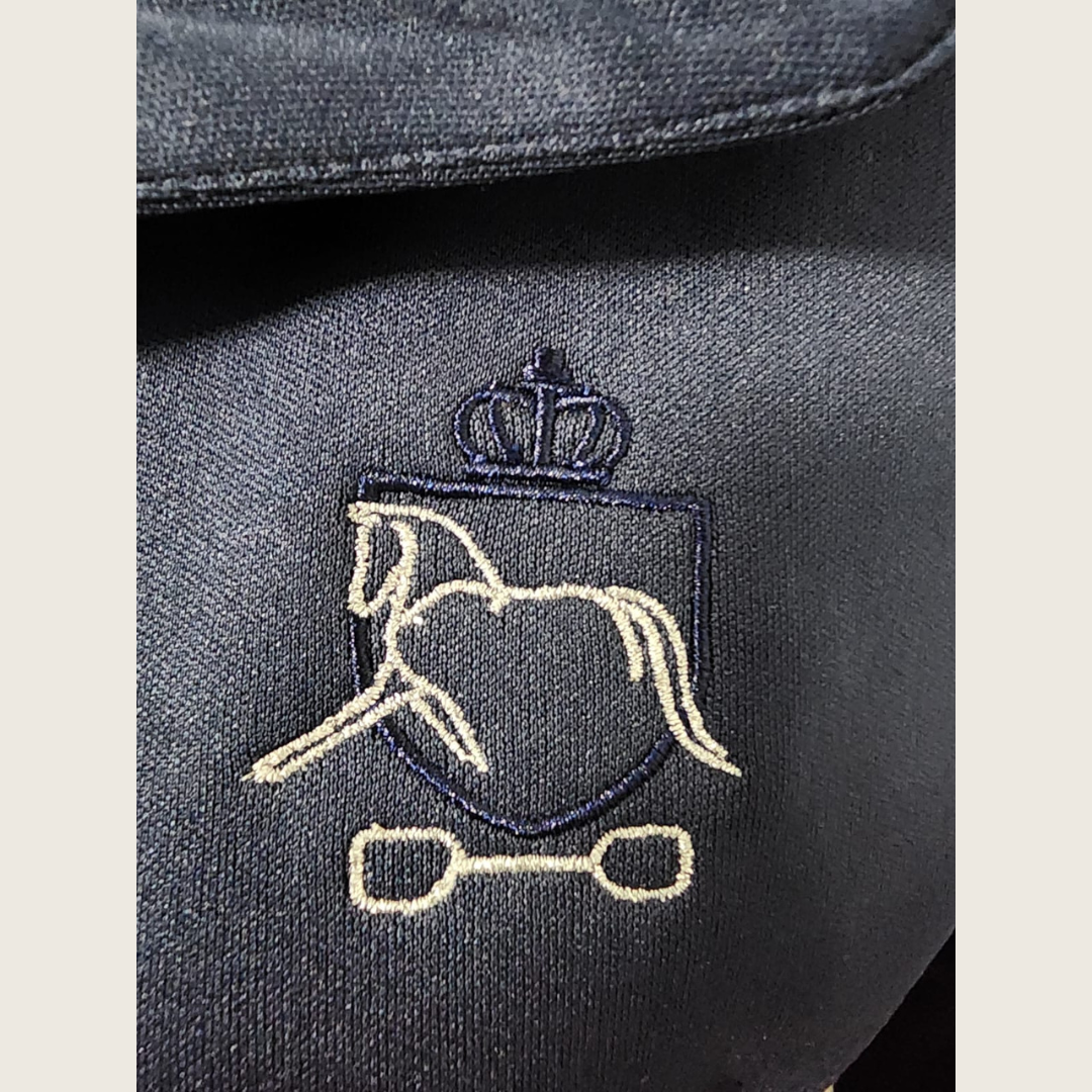 Dressage Queen Dream - Navy Velvet-lined Jacket