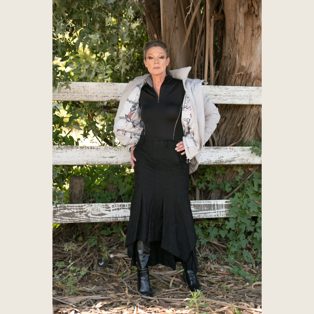 Dressage Queen Dream - Grey Duck Down Riding Jacket