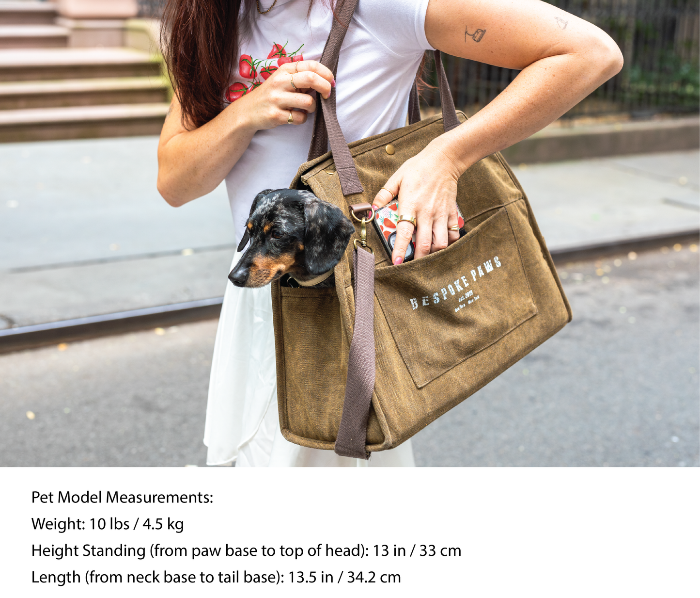 BESPOKE PAWS - The Daily Carrier—Packable Luxury for Life on the Go
