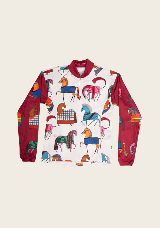 Espoir - Fun in the Barn Pink Children's Long Sleeve Shirt