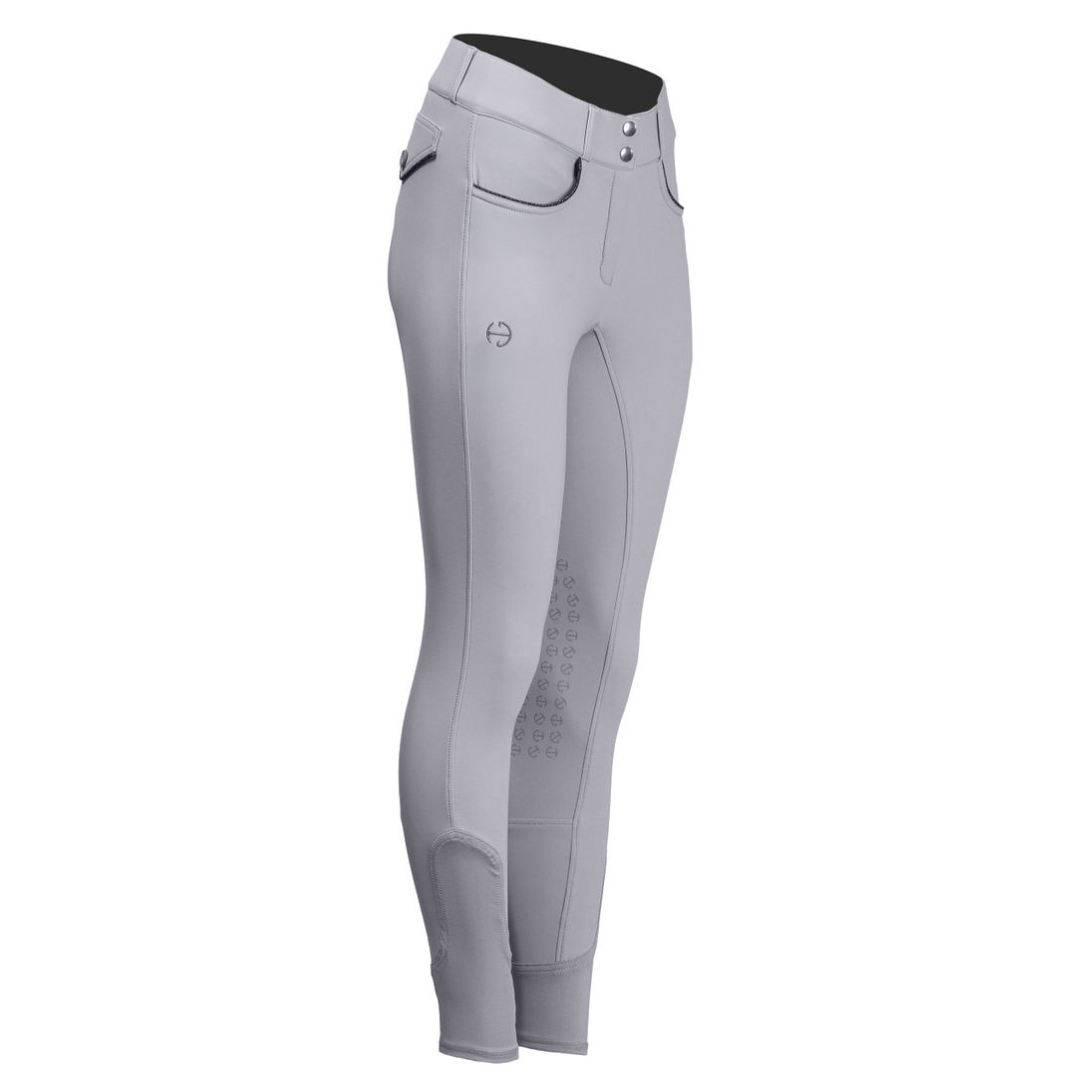 Halter Ego - Evolution Knee Patch Breeches - Alloy + Anthracite