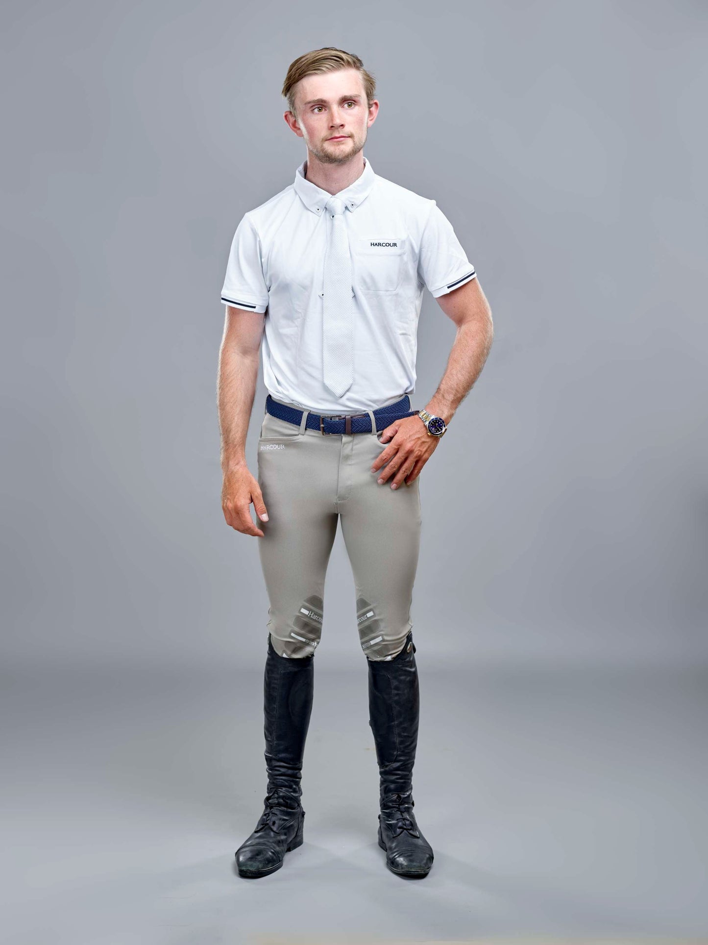 Harcour USA - Costa Men's Riding Breeches - Knee Patch
