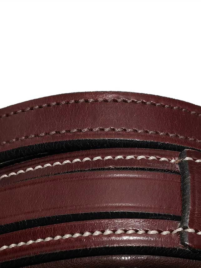 Grewal Equestrian - Quail Hollow Round Raised Snaffle Bridle
