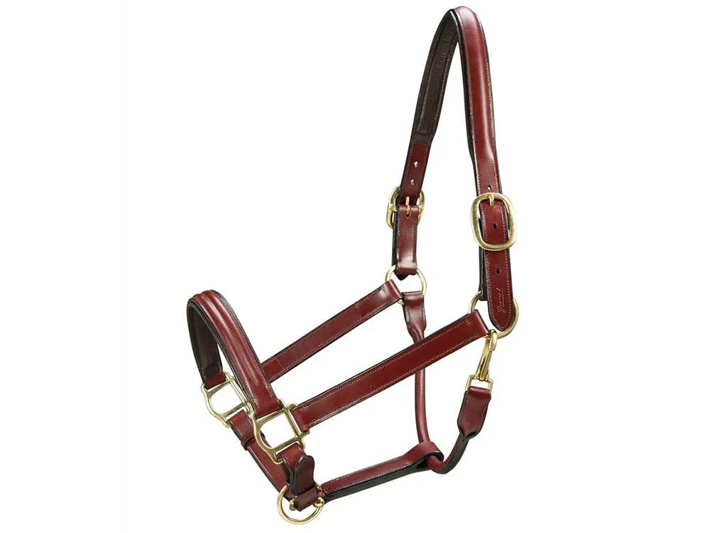 Grewal Equestrian - Triple-Stitched Leather Halter
