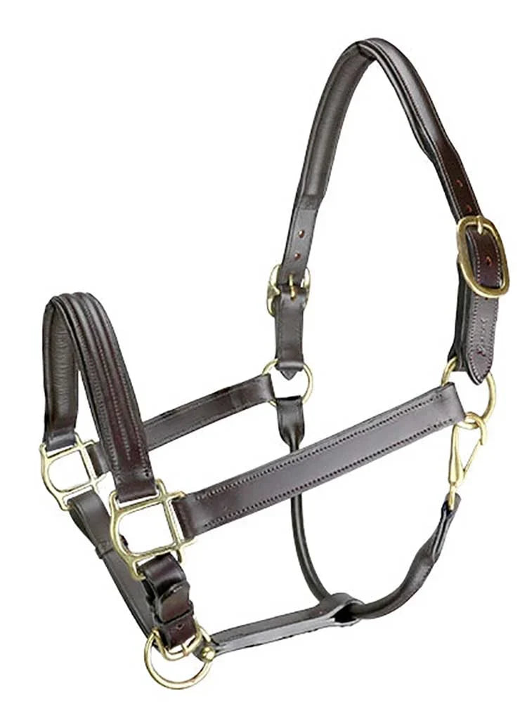 Grewal Equestrian - Marco Simone Triple-Stitched Italian Leather Halter