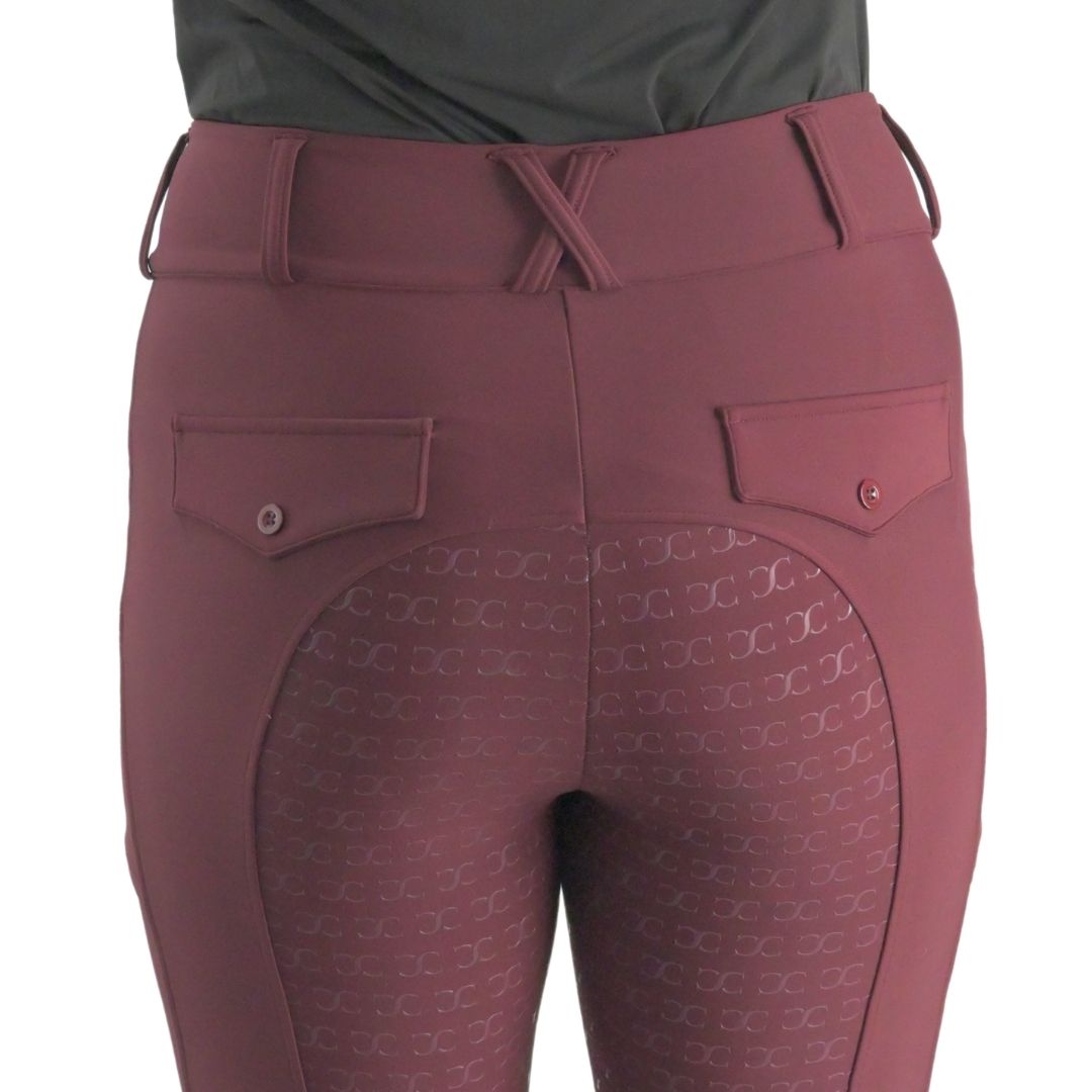 Correct Connect - Burgundy Just Right Summer Breeches