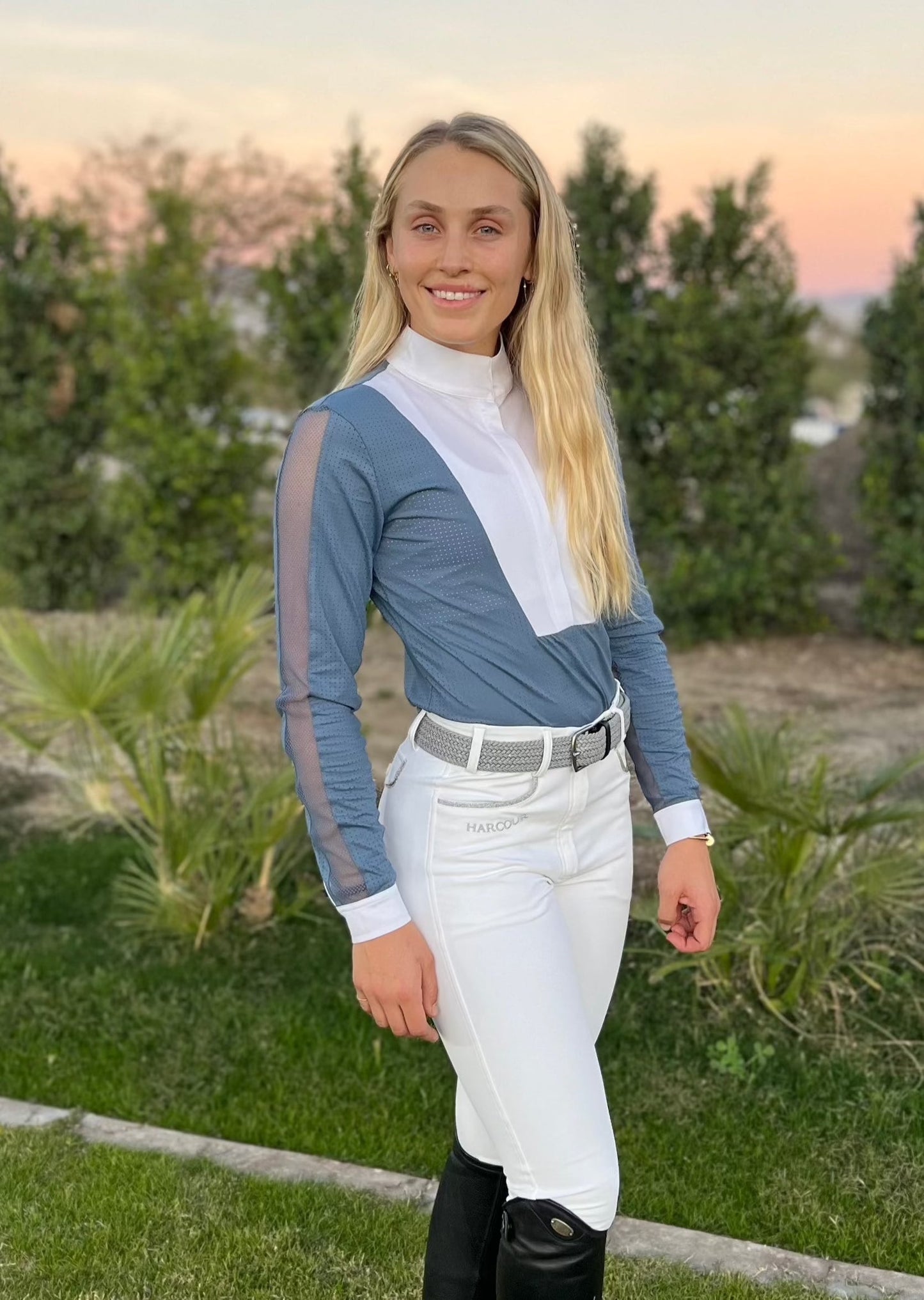 Harcour USA - Coco Women's Long Sleeve Competition Polo