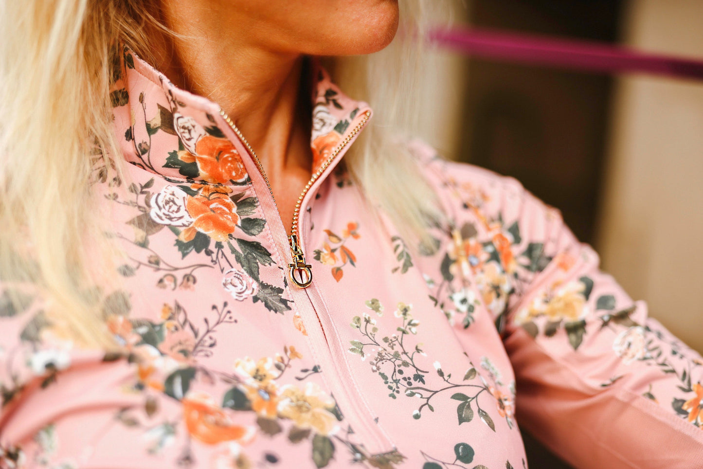 The Proper Fox - Mauve Floral Sun Shirt