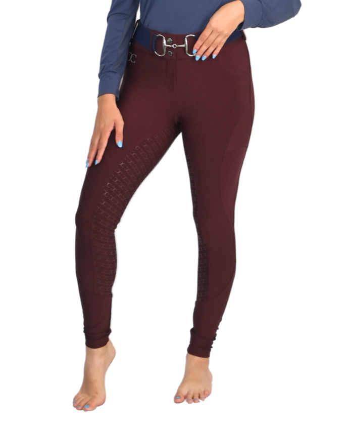 Correct Connect - Burgundy Just Right Summer Breeches