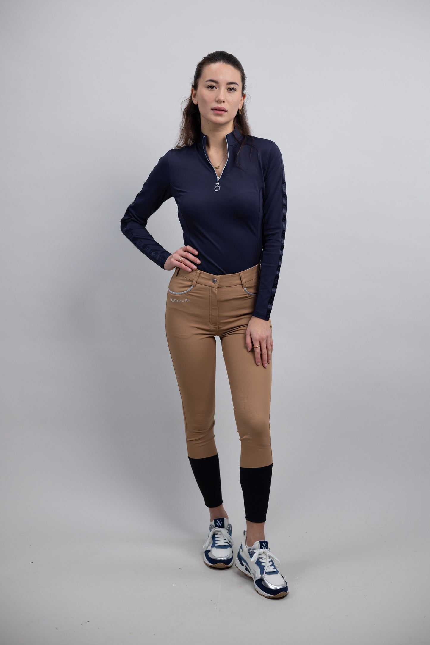 Harcour USA - Jaltika Riding Breeches for Women - Knee Patch