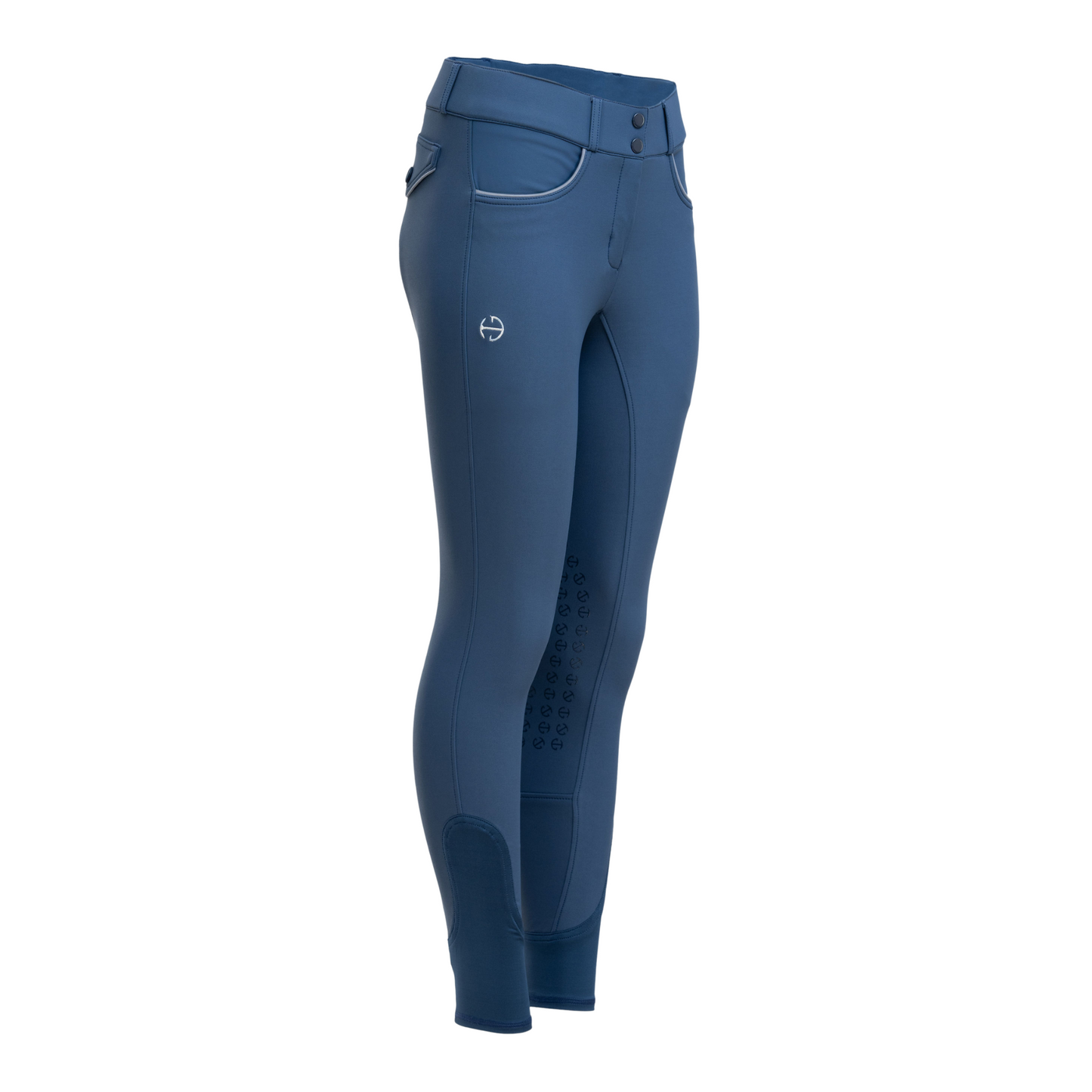 Halter Ego - Evolution Knee Patch Breeches - Cadet Blue