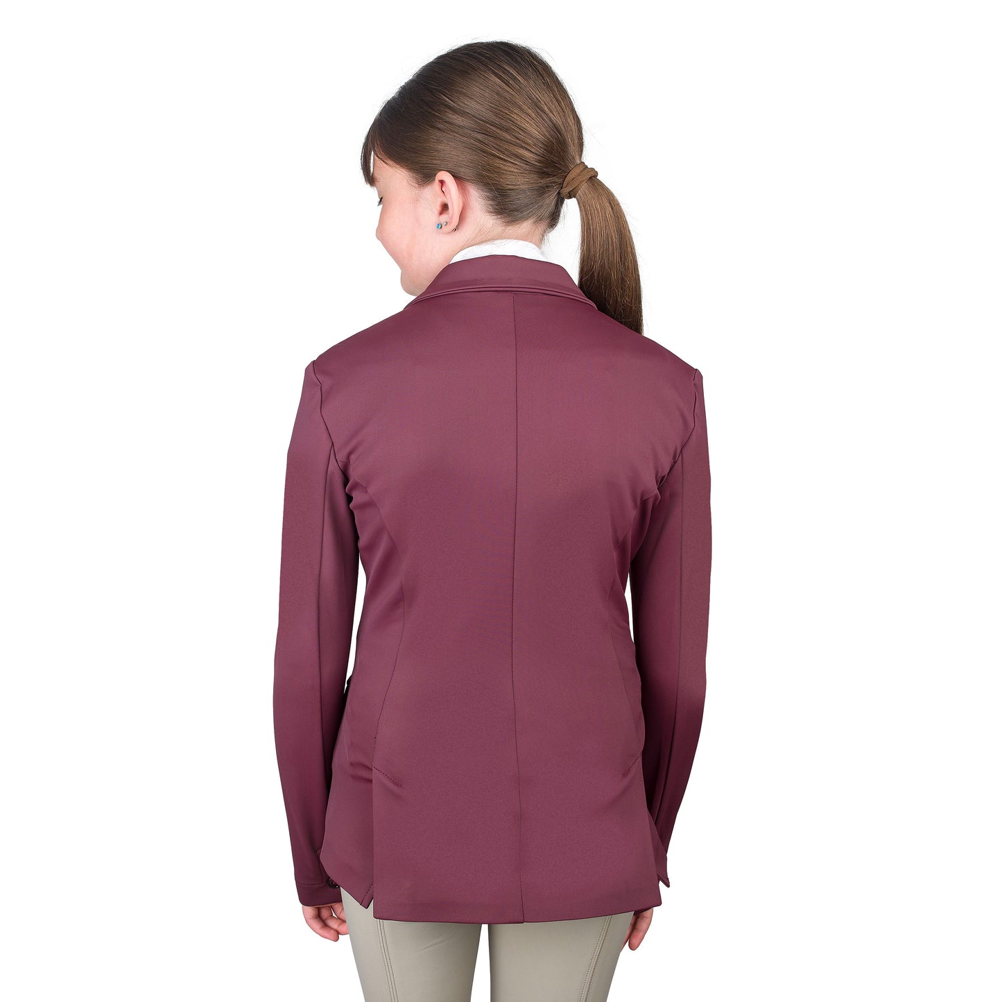 Ovation - Kids' PowerFlex Show Coat - Deepest Plum