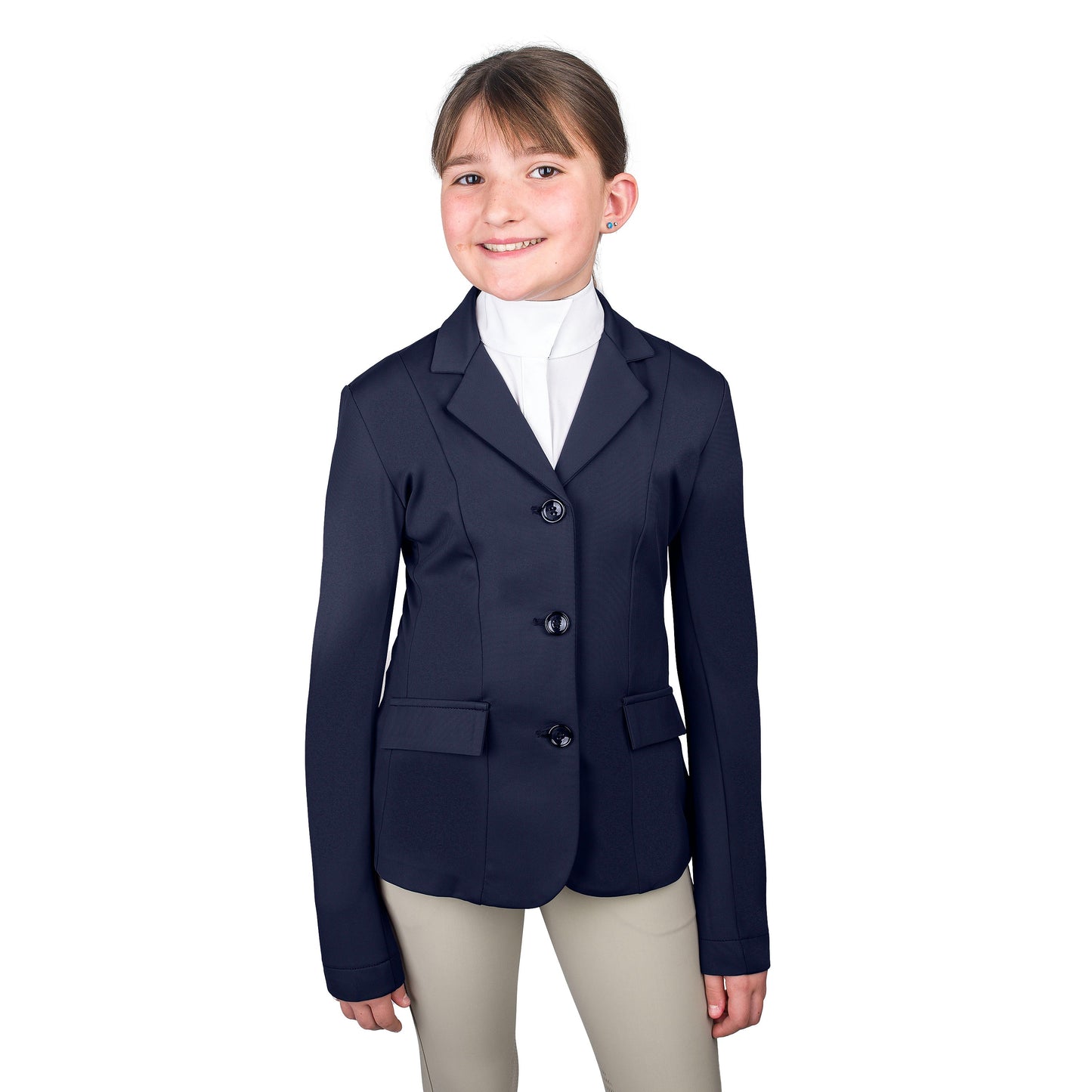 Ovation - Kids' PowerFlex Show Coat - Navy