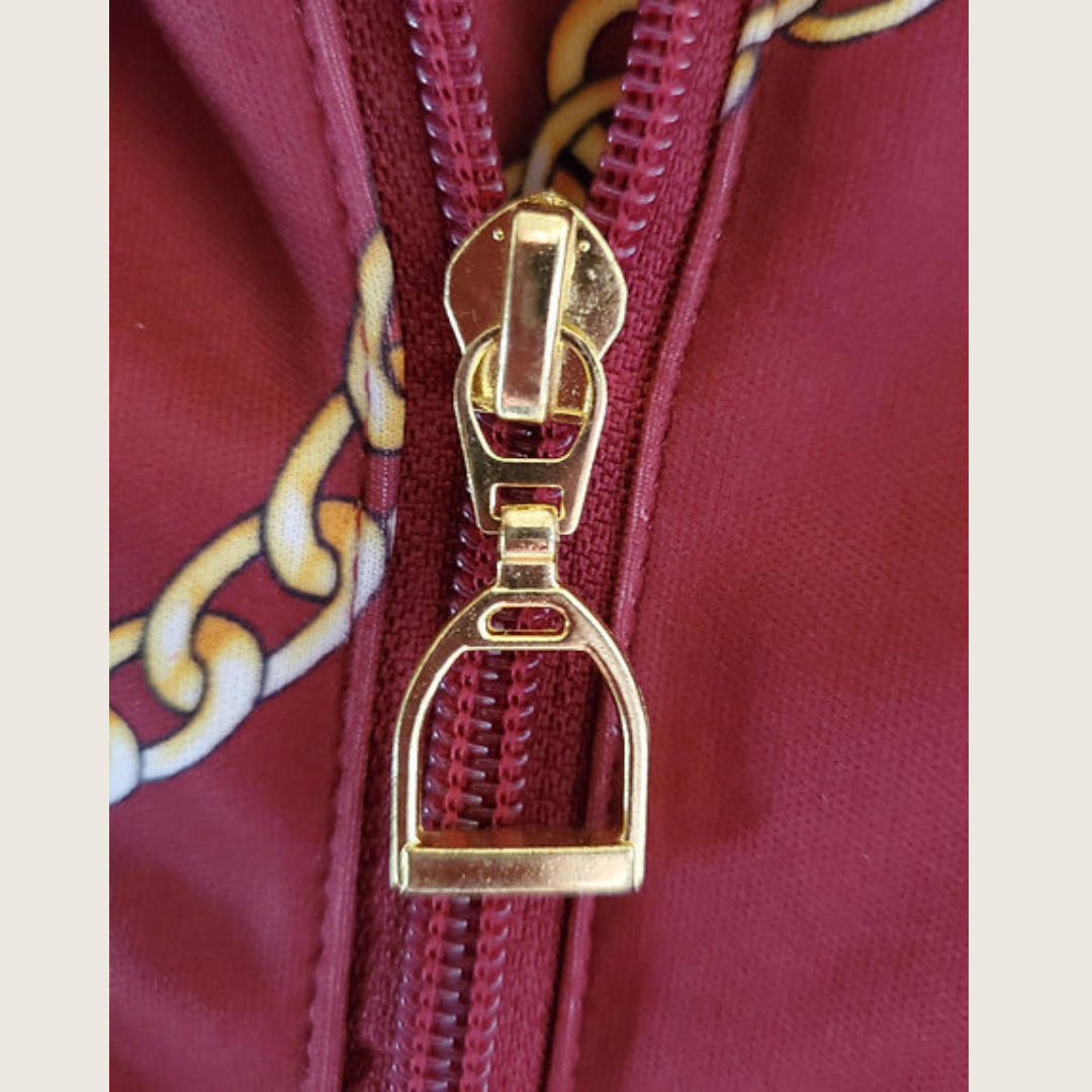 Dressage Queen Dream - Burgundy Print Vest