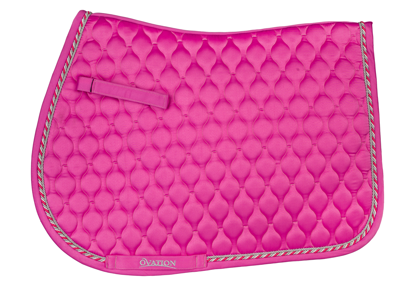 Ovation - Quilted Satin All-Purpose Saddle Pad - Orchid