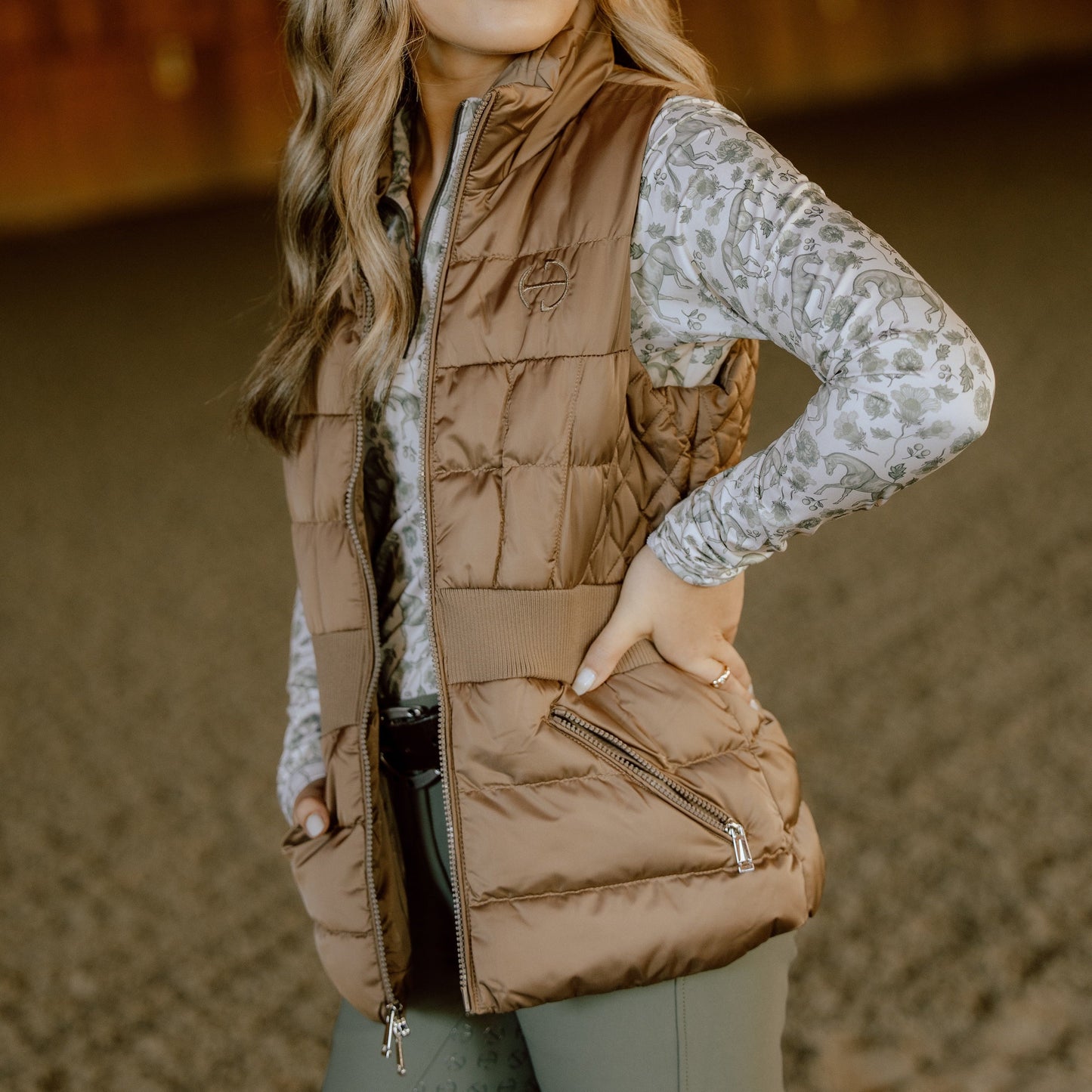 Halter Ego - Maeve Quilted Puffer Vest