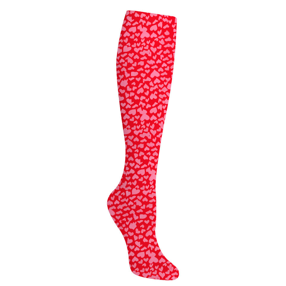 Ovation - Zocks Boot Socks - Pink & Hearts