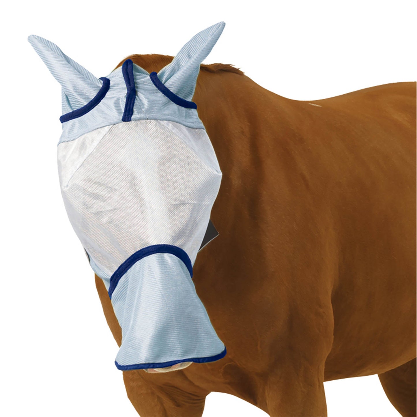Ovation - Super Fly Long Nose Mask - Lt Blue/Navy