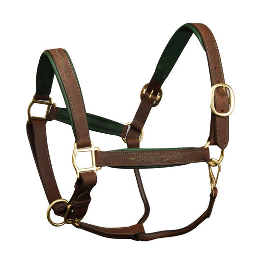 Ovation - Richtan Luxury Padded Halter - Brown/Hunter