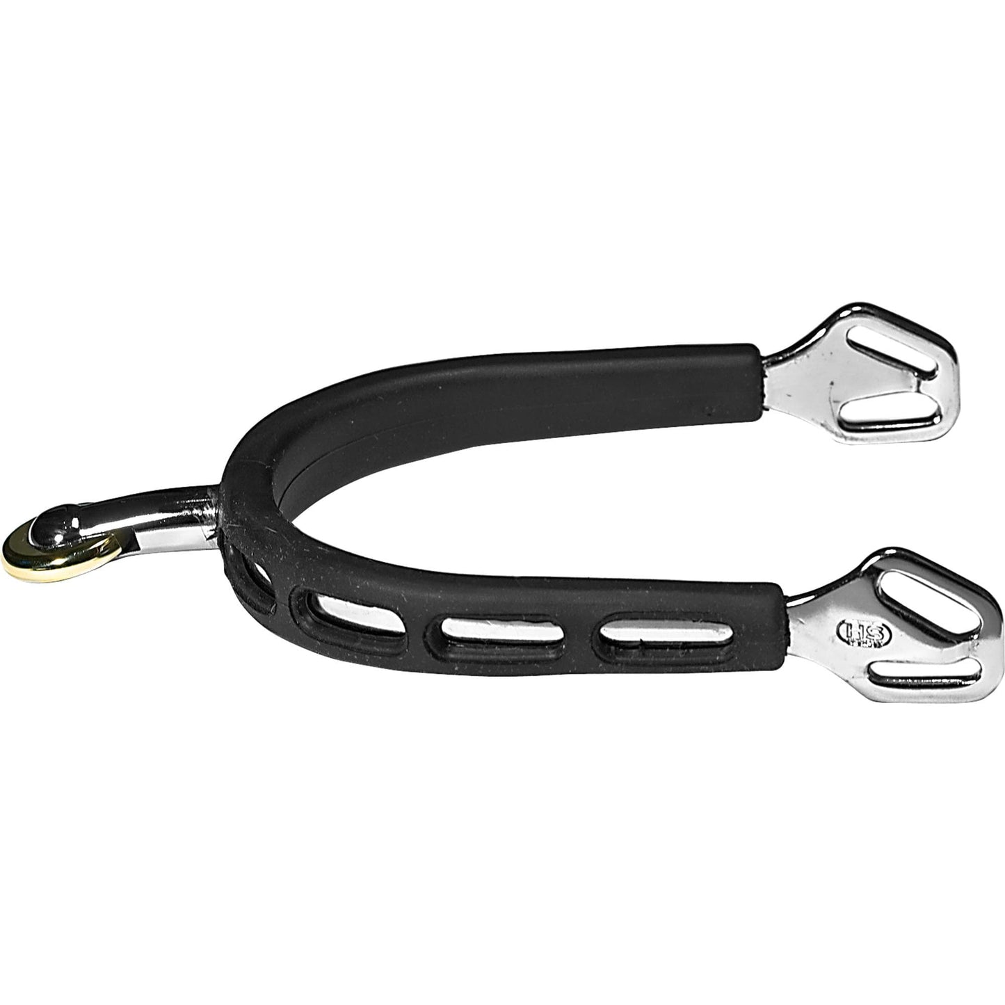 Herm Sprenger Stainless Steel Klaus Balkenhol Ultra Fit Extra Grip Comfort Roller Spurs - 35mm Rounded