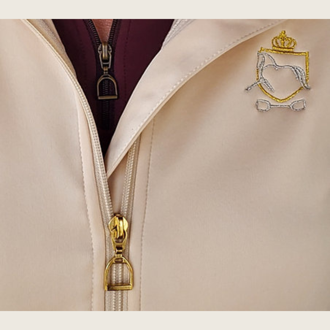 Dressage Queen Dream - Cream Velvet Lined Jacket