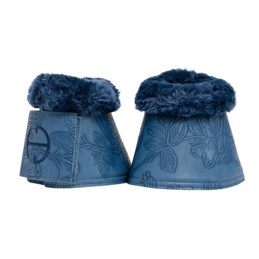 Halter Ego - Romance Collection Bell Boots - Prussian Blue