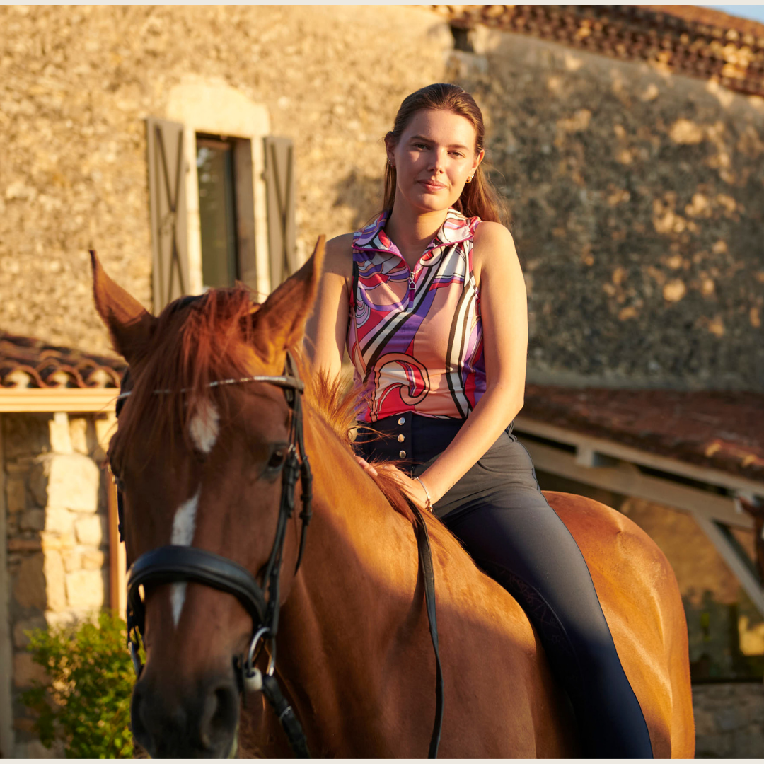 Dressage Queen Dream - Sleeveless DQD Luxury Riding Shirt