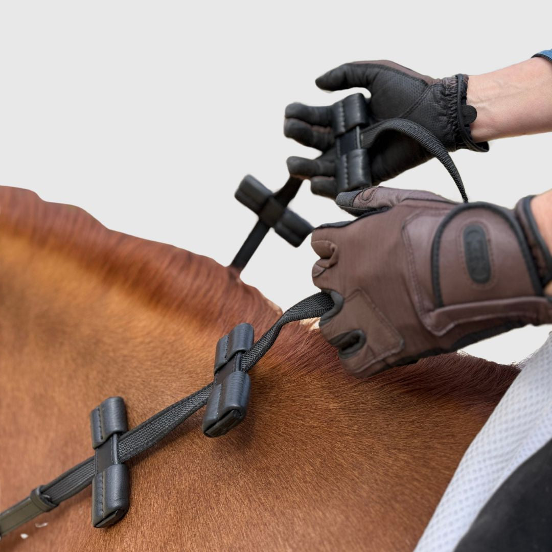 Correct Connect - Aaron Vale Rein-3 Padded Hand Grips (Pony)