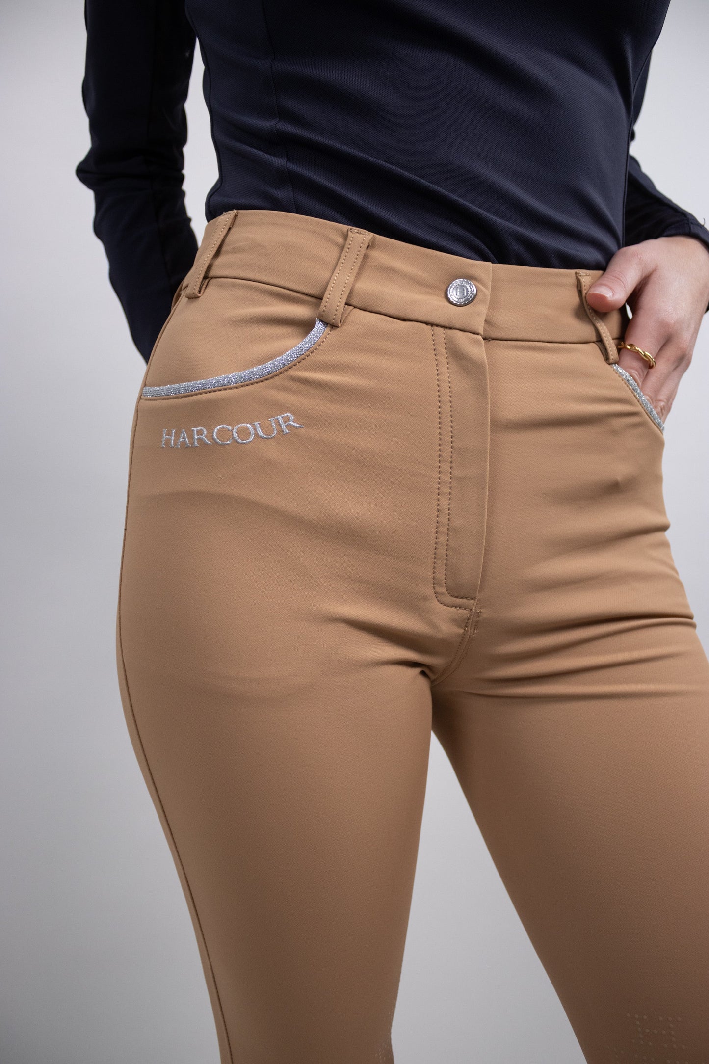 Harcour USA - Jaltika Riding Breeches for Women - Knee Patch