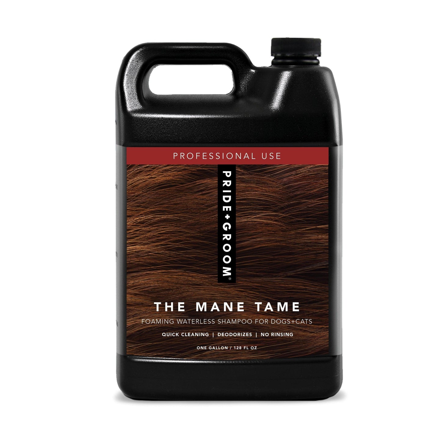 PRIDE+GROOM THE MANE TAME Waterless Foaming Dog & Cat Shampoo | No-Rinse, Quick Freshen-Up