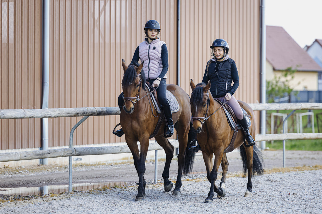 EQUITHÈME - Flora - Silicone Seat Riding Legging