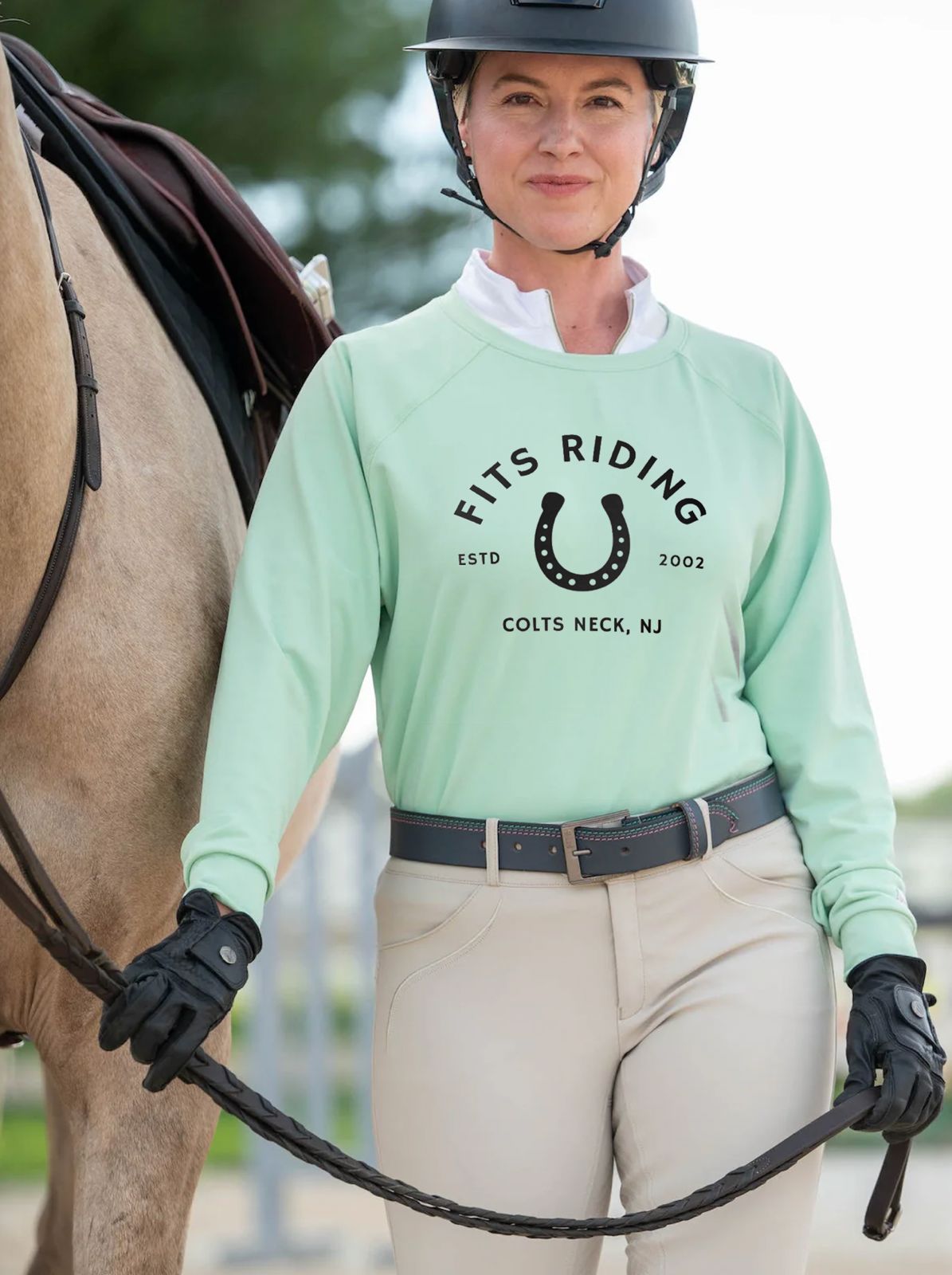 FITS Riding - Summer Crewneck Sweatshirt