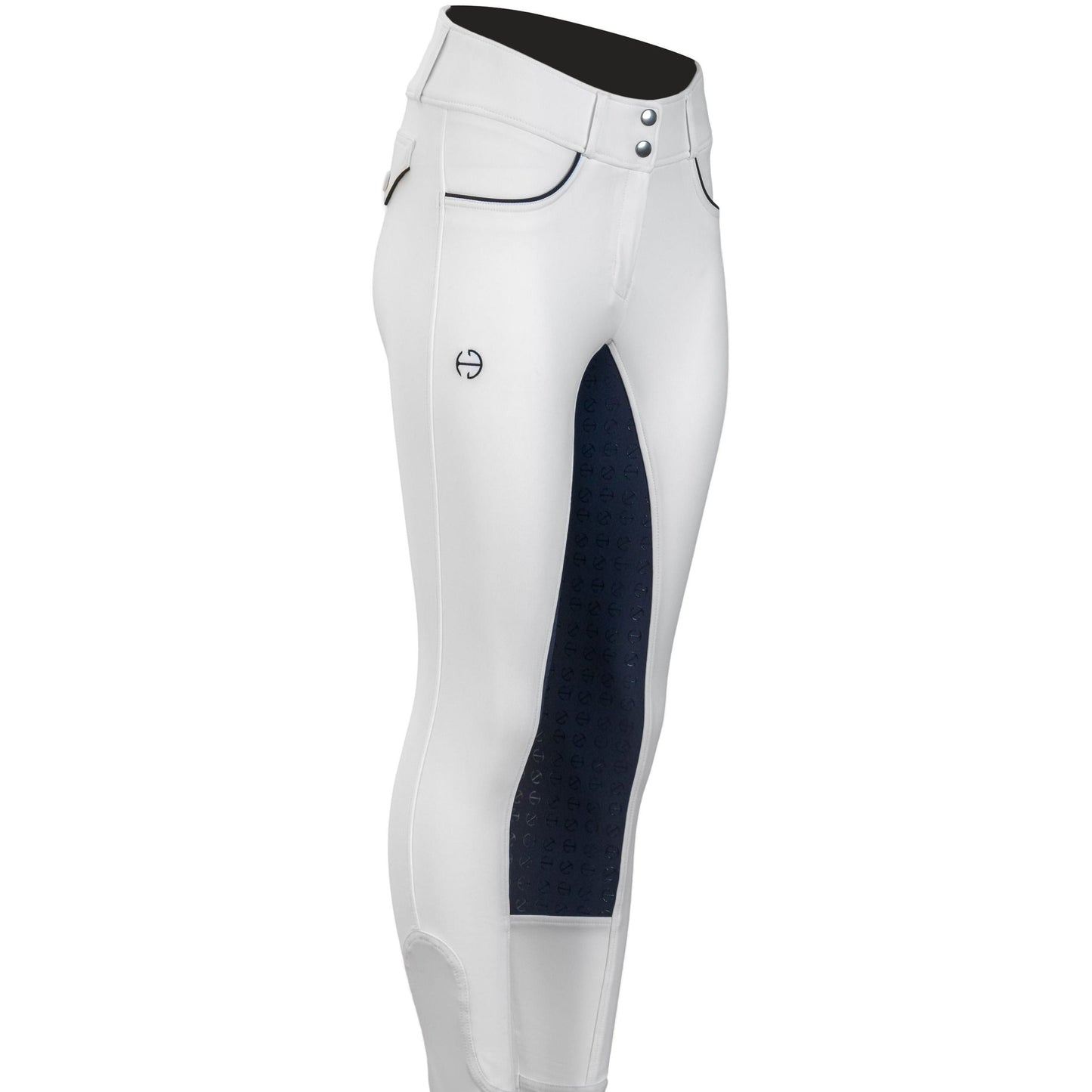 Halter Ego - Evolution - High Waisted White Competition Breeches