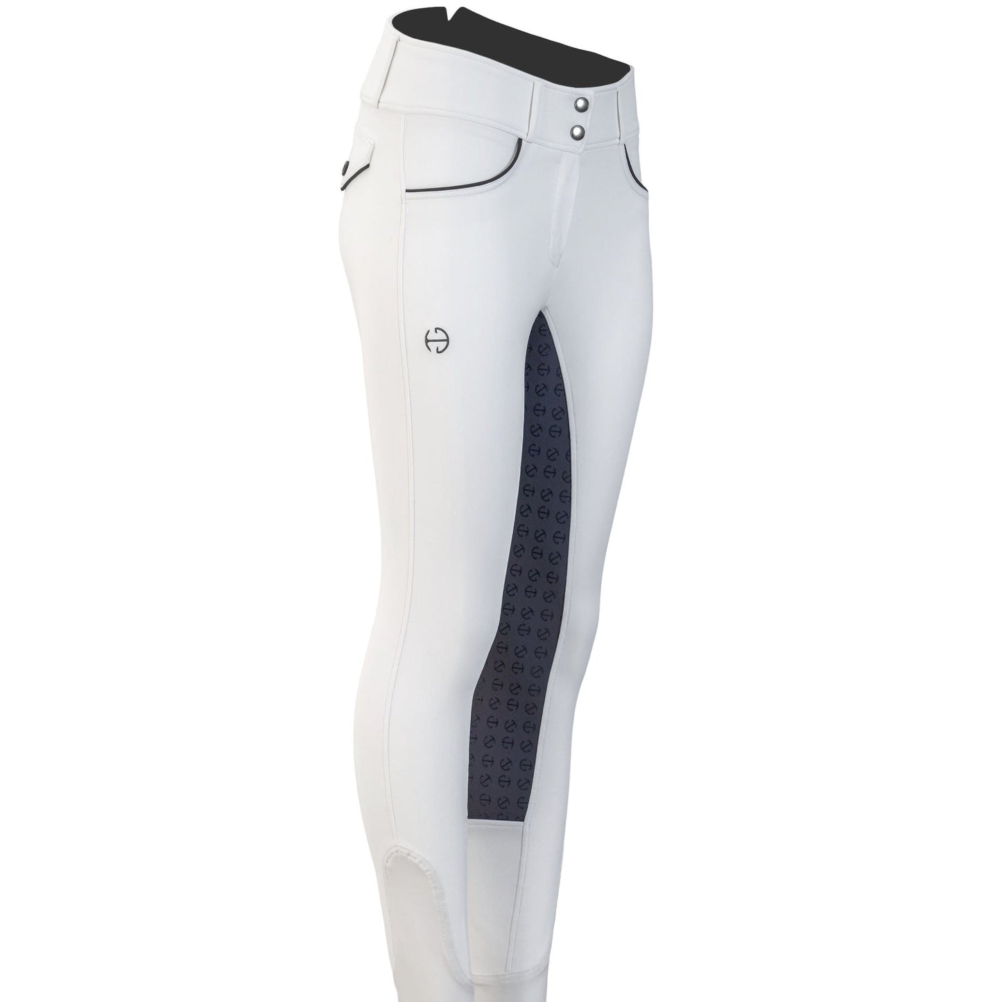 Halter Ego - Evolution - High Waisted White Competition Breeches