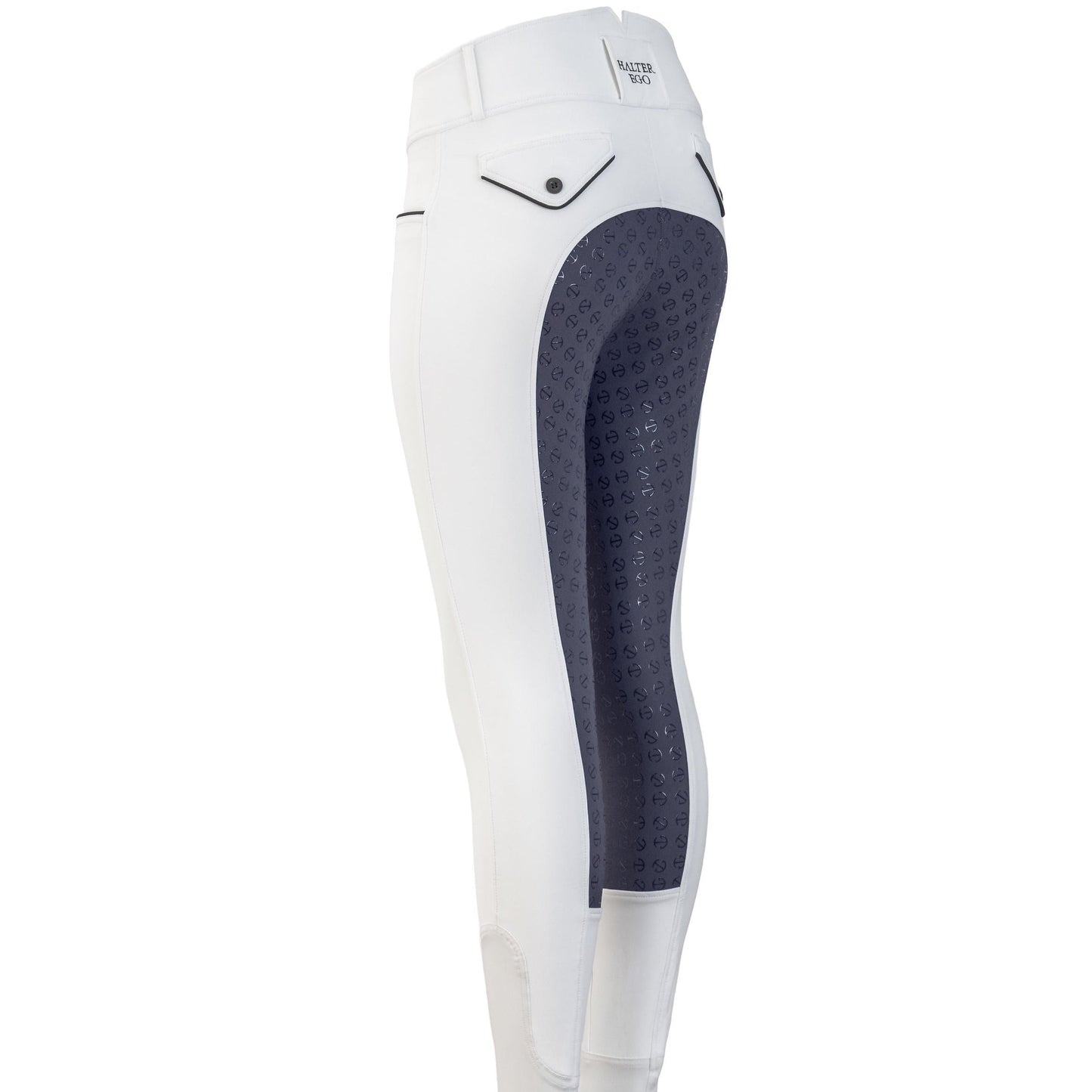 Halter Ego - Evolution - High Waisted White Competition Breeches