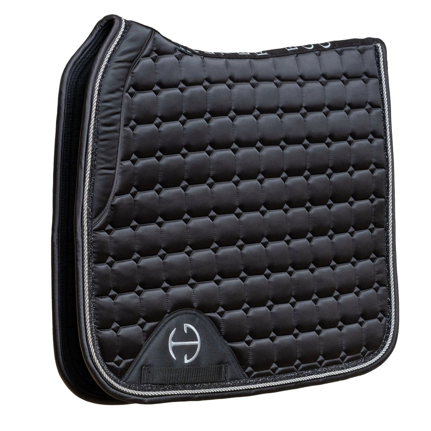 Halter Ego - Satin Classic Dressage Saddle Pad - Ebony