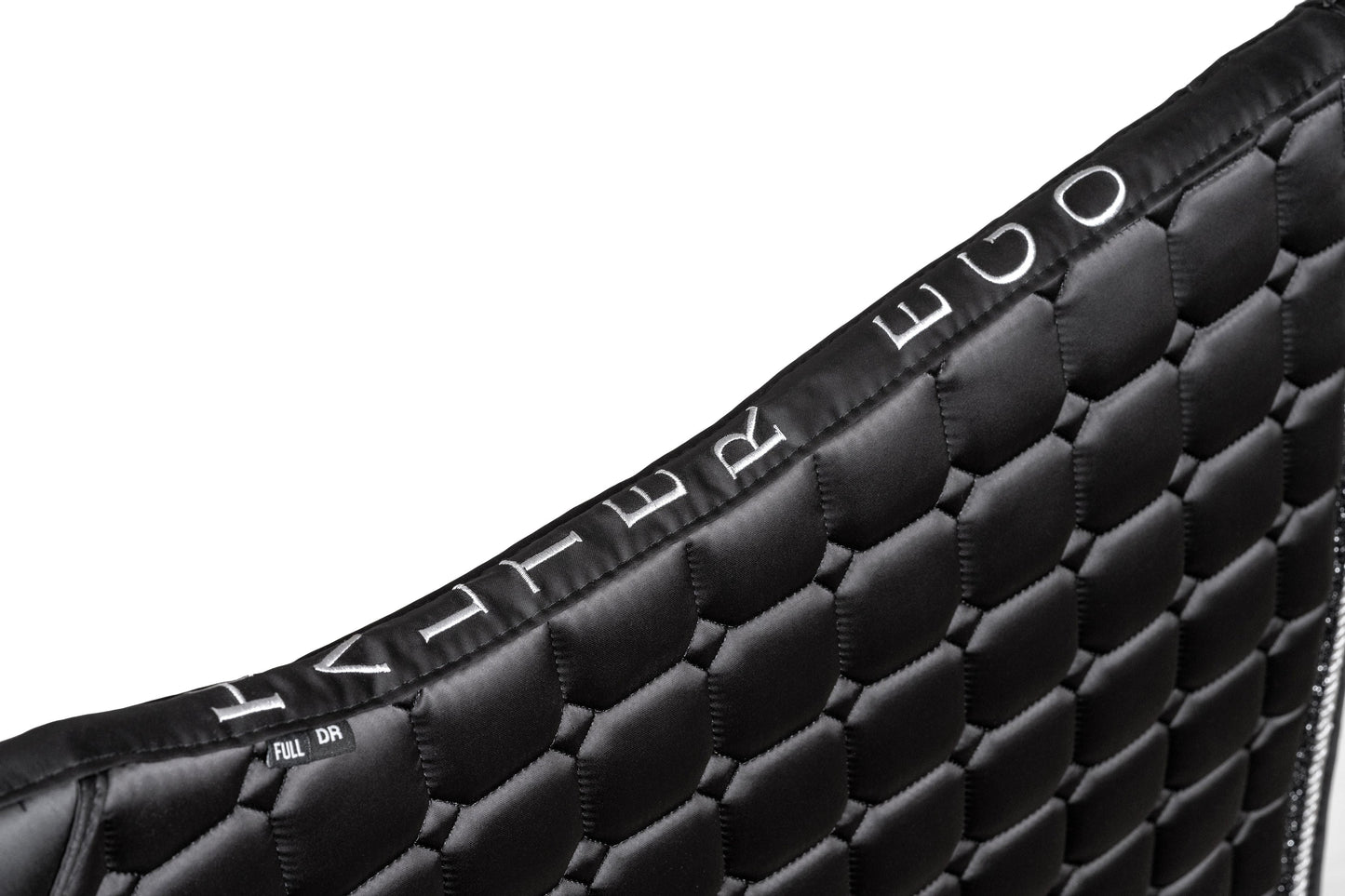 Halter Ego - Satin Classic Dressage Saddle Pad - Ebony