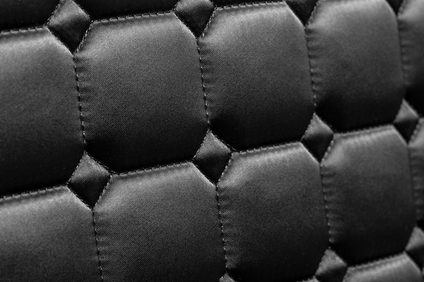 Halter Ego - Satin Classic Dressage Saddle Pad - Ebony