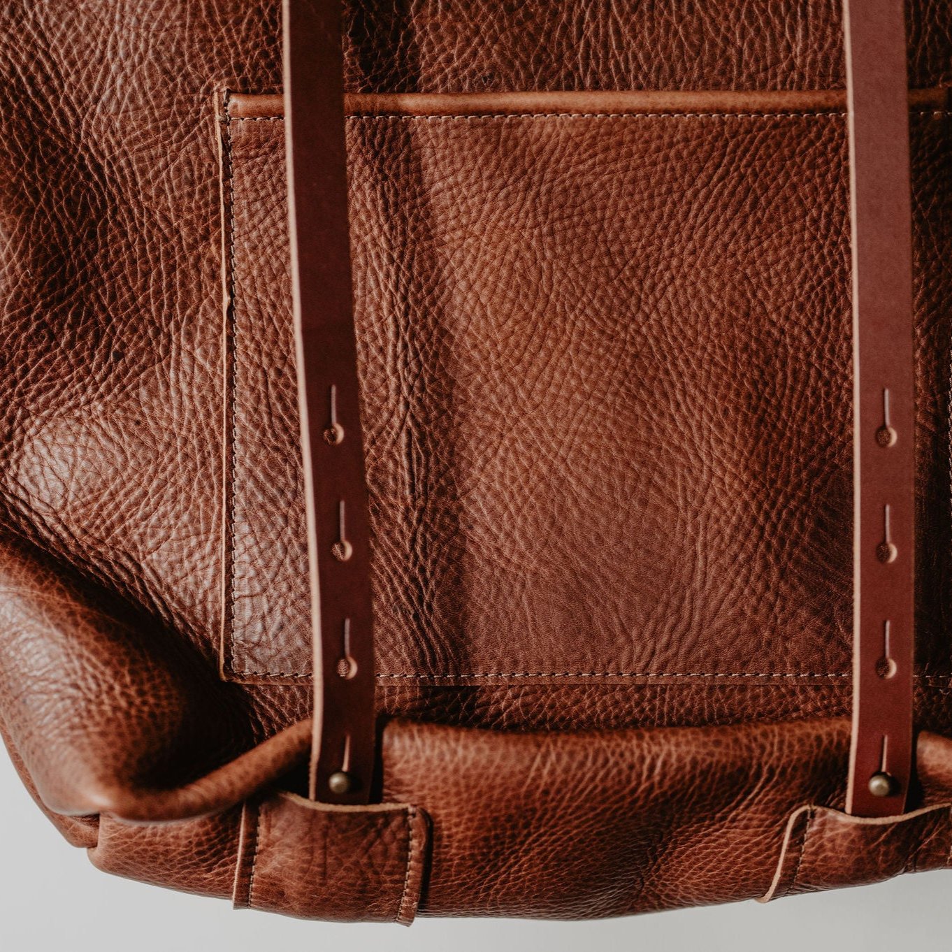 The Local Branch - Leather Crossroads Backpack Tote – USA Made