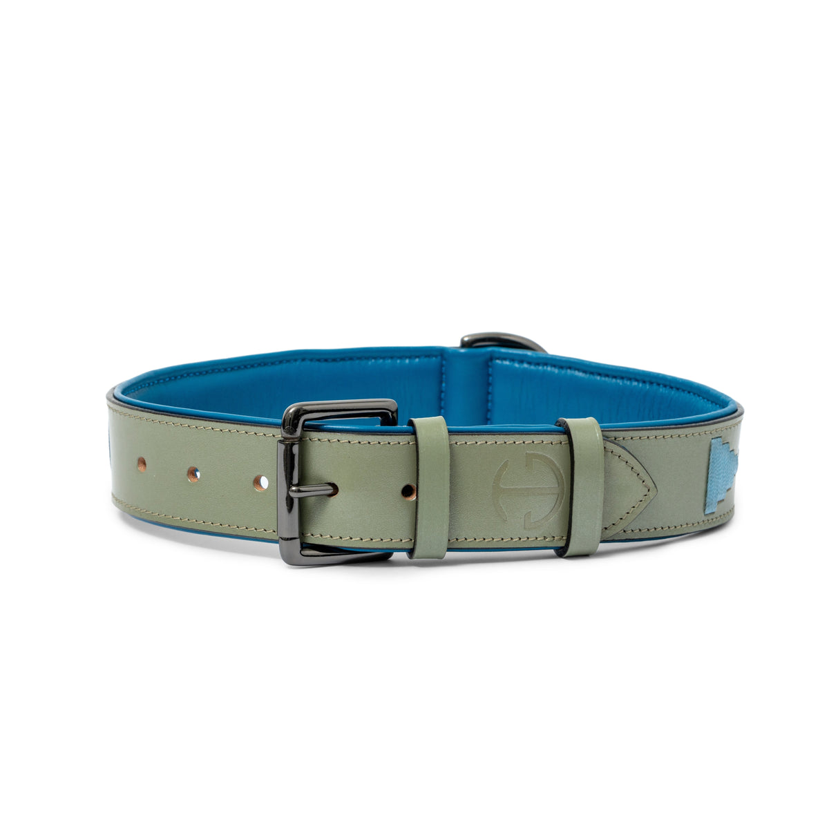 Halter Ego - Azura Leather Dog Collar