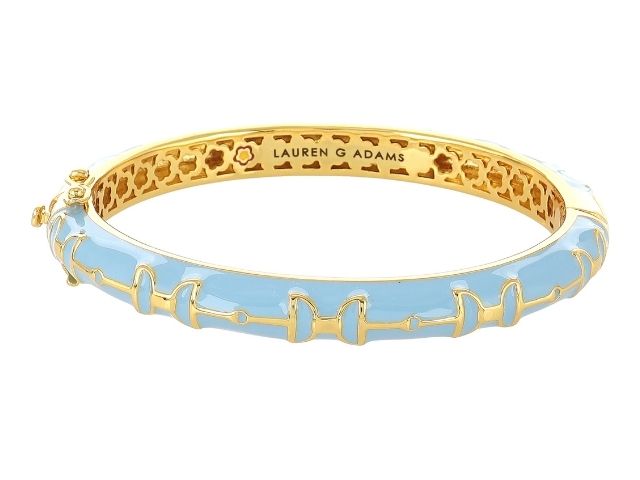 Lauren G Adams - Equestrian Stirrup Bangle - Bit