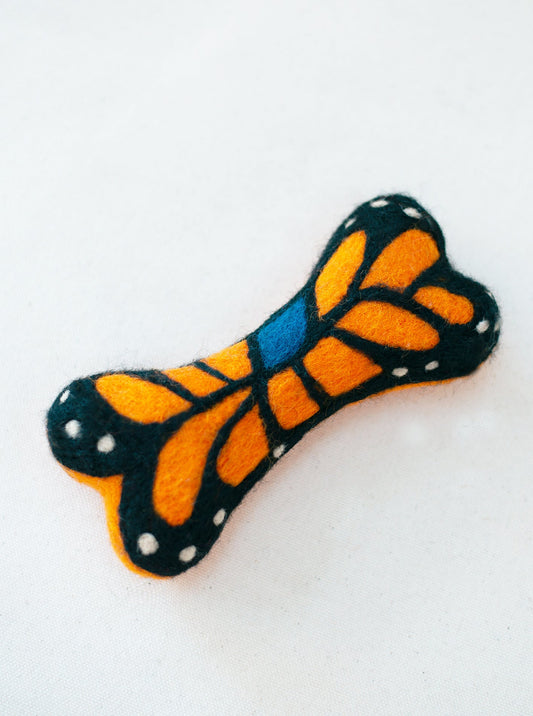 MODERNBEAST - Monarch Butterfly Wool Bone