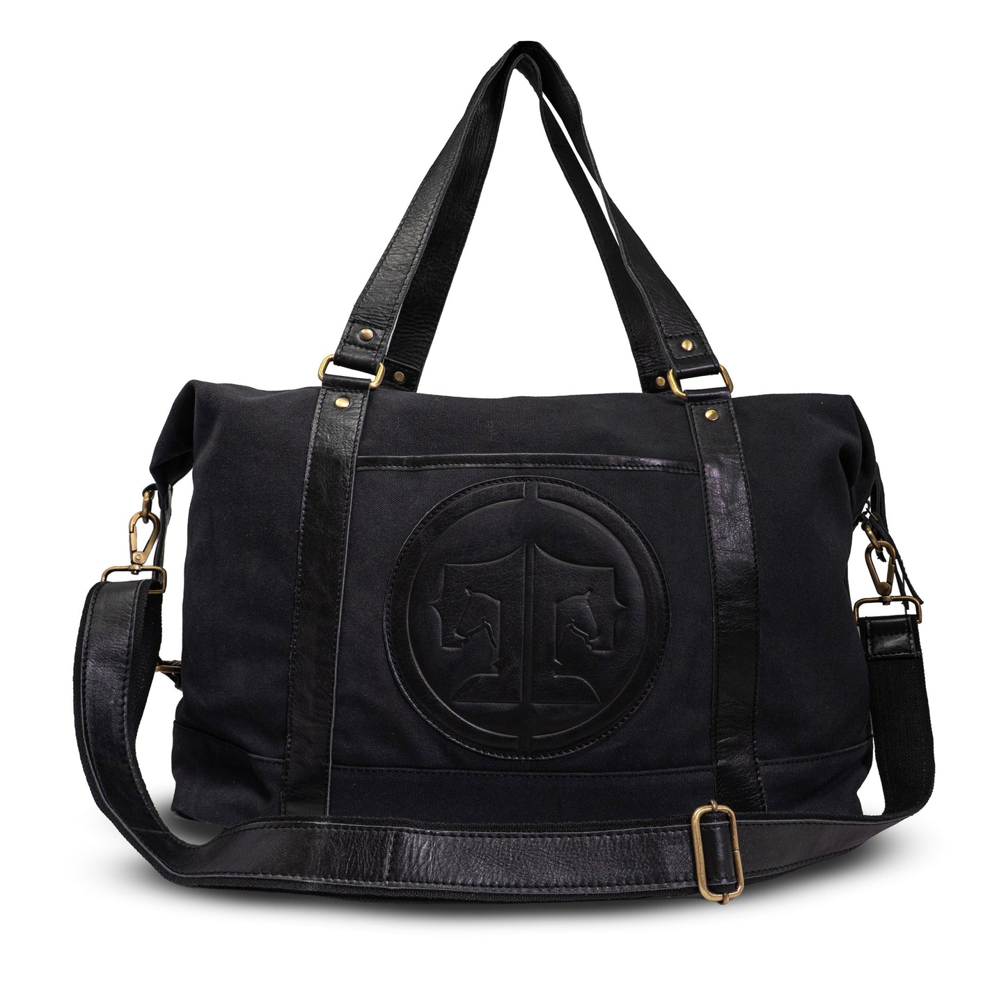Tucker Tweed - Barn Duffle | Black