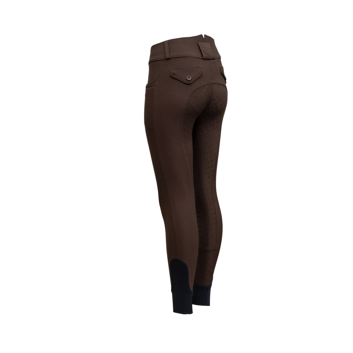 Halter Ego - Evolution Mystique Full Seat Breeches - Black Coffee - HIGH WAIST