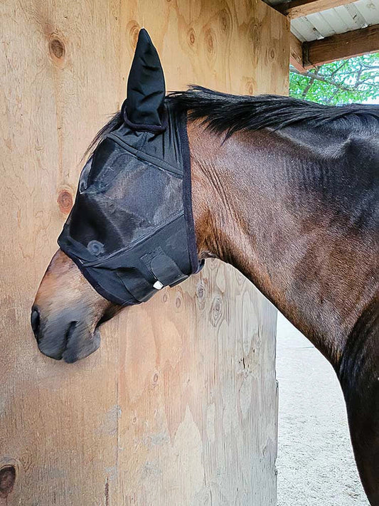 Grewal Equestrian - Fly Mask with Lycra Ears