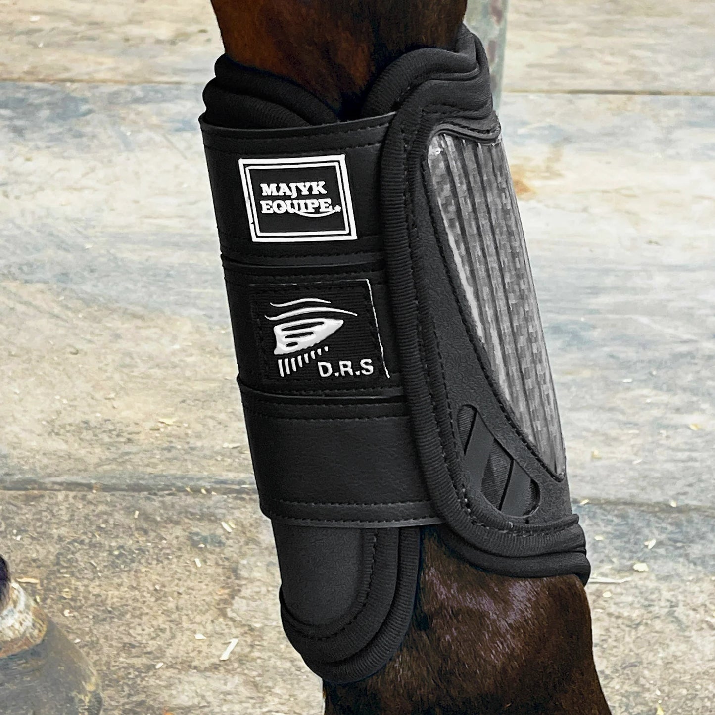 Majyk Equipe - CoolGlide XC HIND BOOT with DRS Technology - EXTERIOR FLEXI GUARD