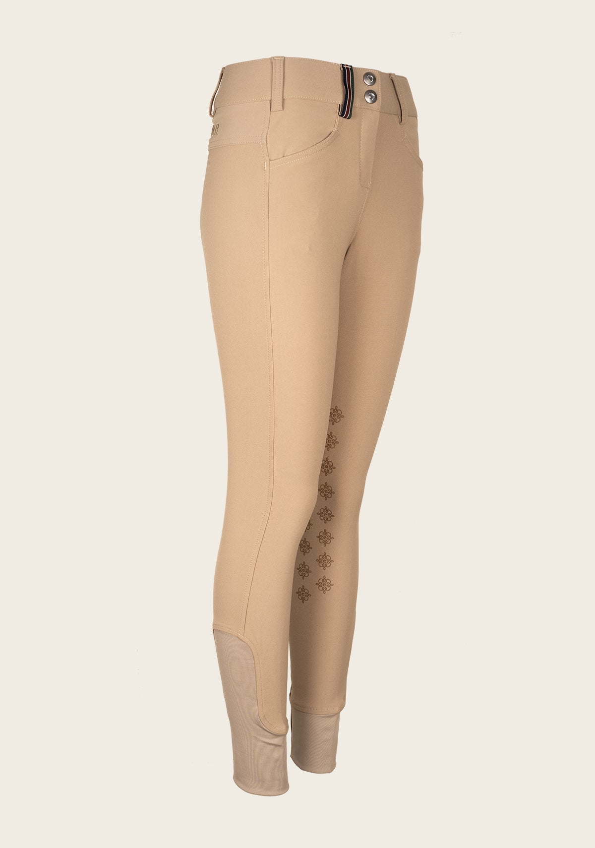 Espoir - Coquet High Waist Hunter Bamboo Tan Breeches
