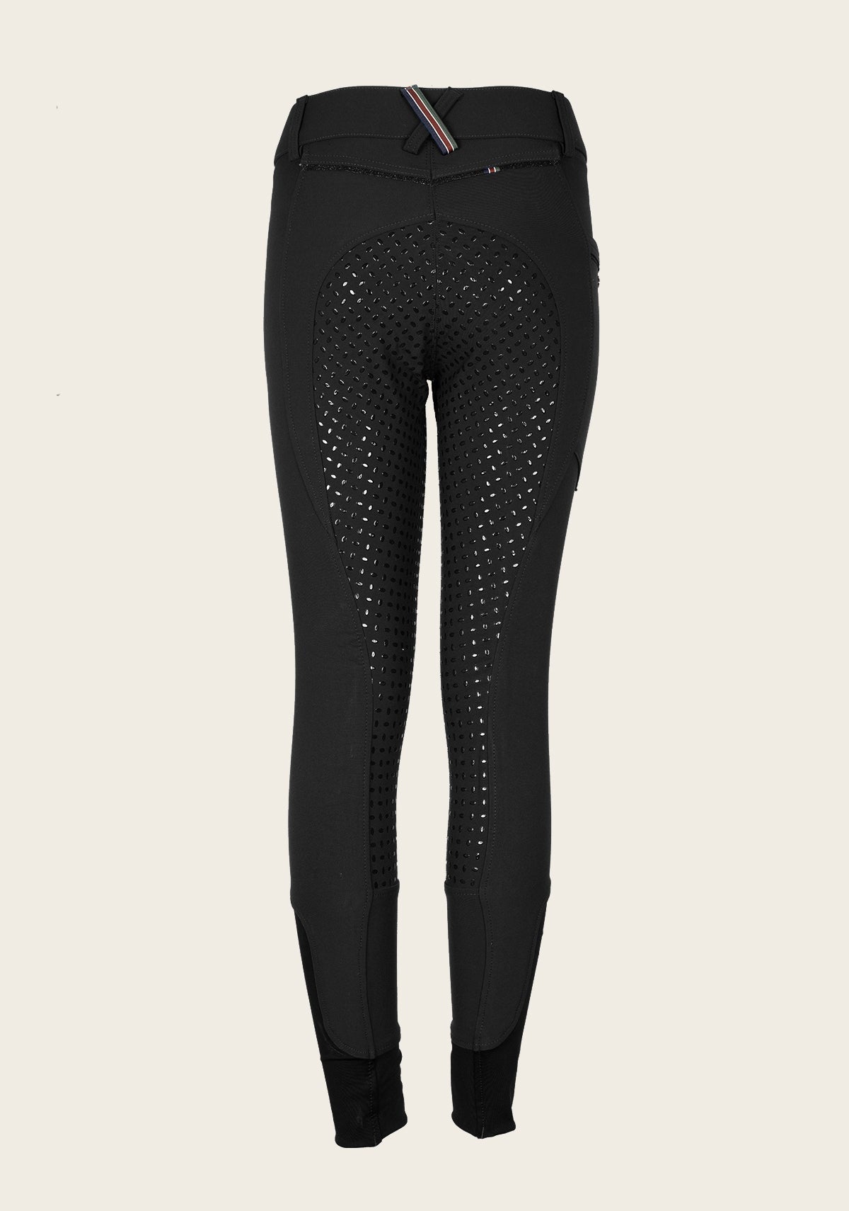 Espoir - Inspire Full Seat High Waist Black Coolmax Breeches