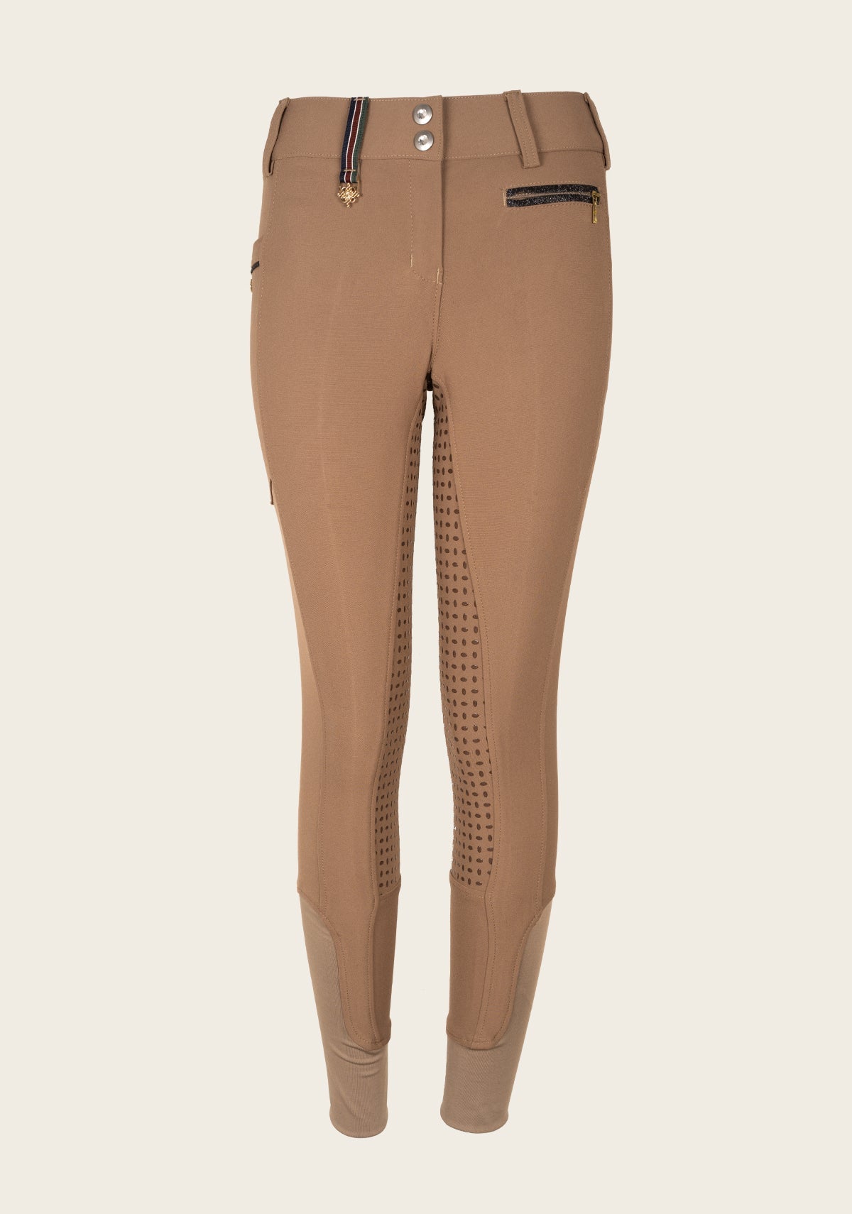 Espoir - Inspire Full Seat High Waist Walnut Bamboo Breeches